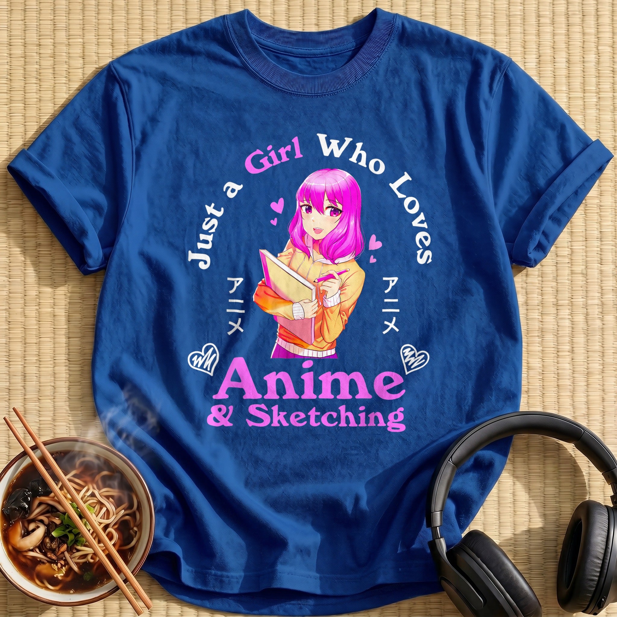 Girl Who Loves Anime Sketching - Royal