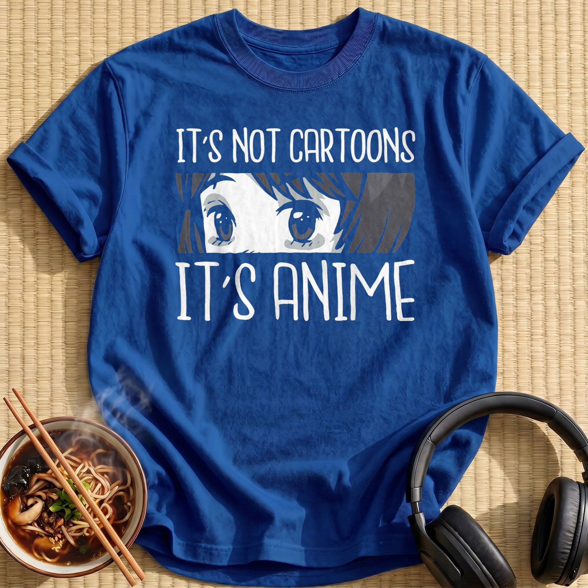 Its Not Cartoons Its Anime Eyes - Royal