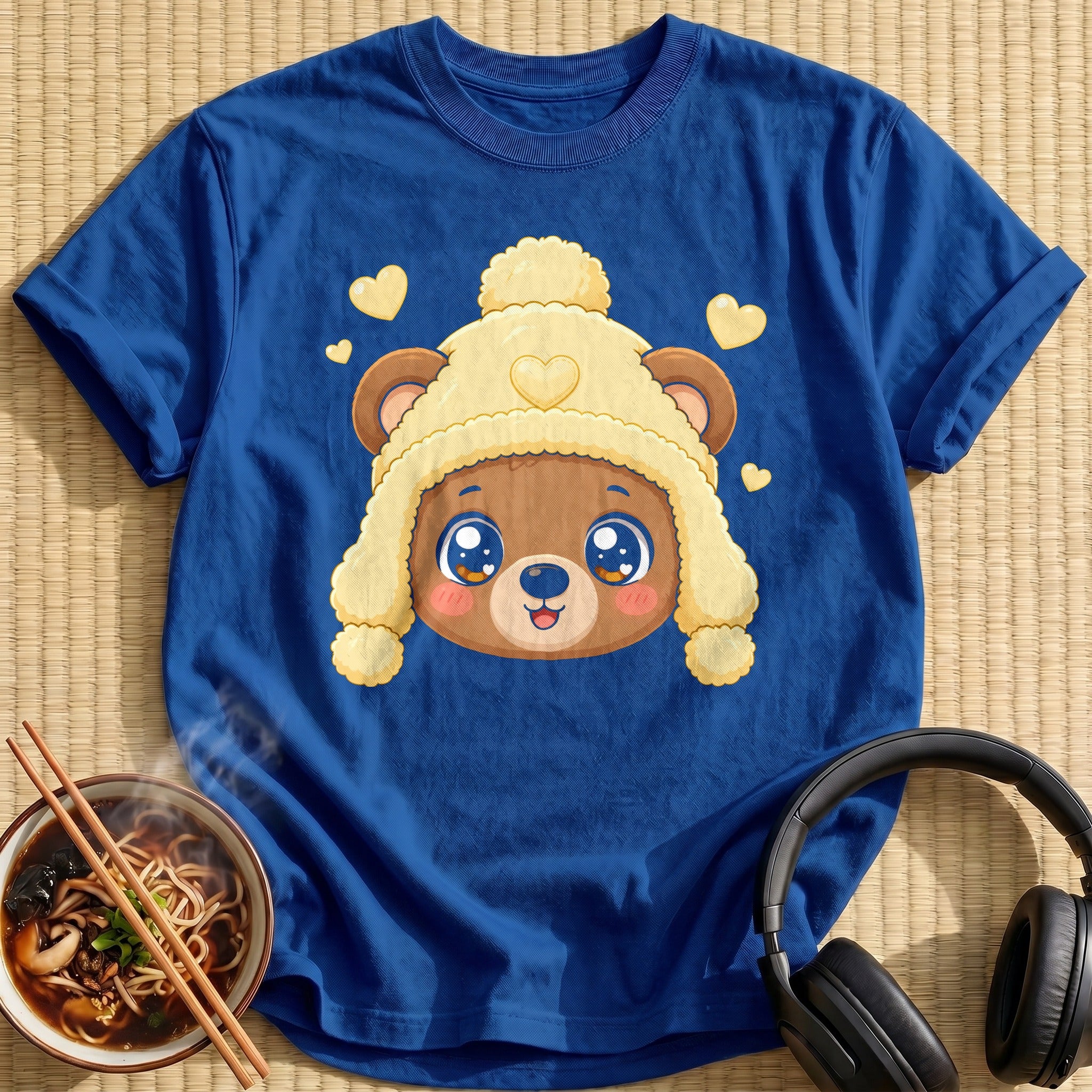 Kawaii Bear (Butter Yellow Hat)