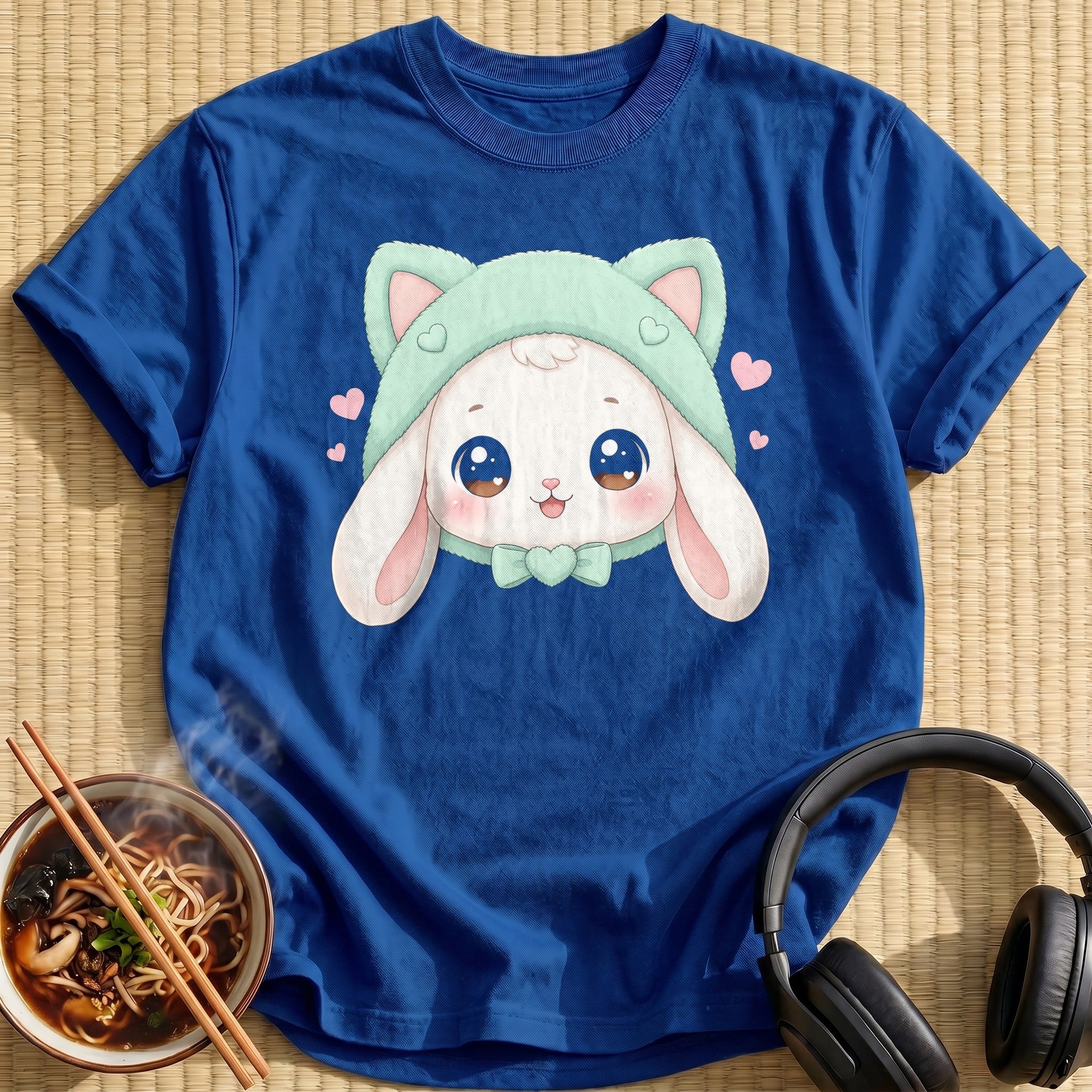 Kawaii Bunny (Mint Hat)