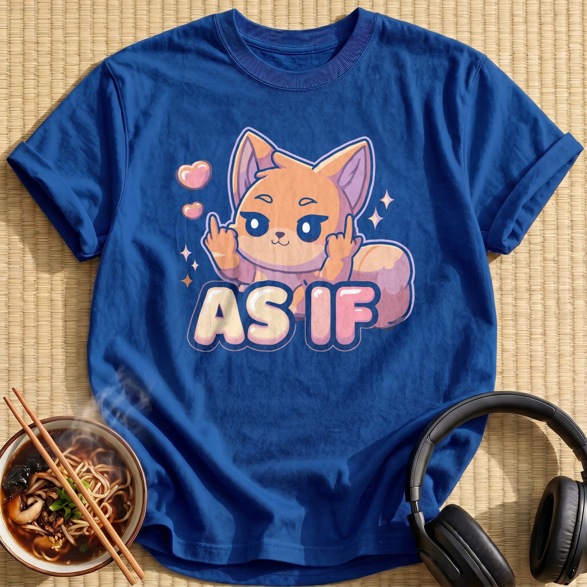 Kawaii Chibi Fox Saying As If