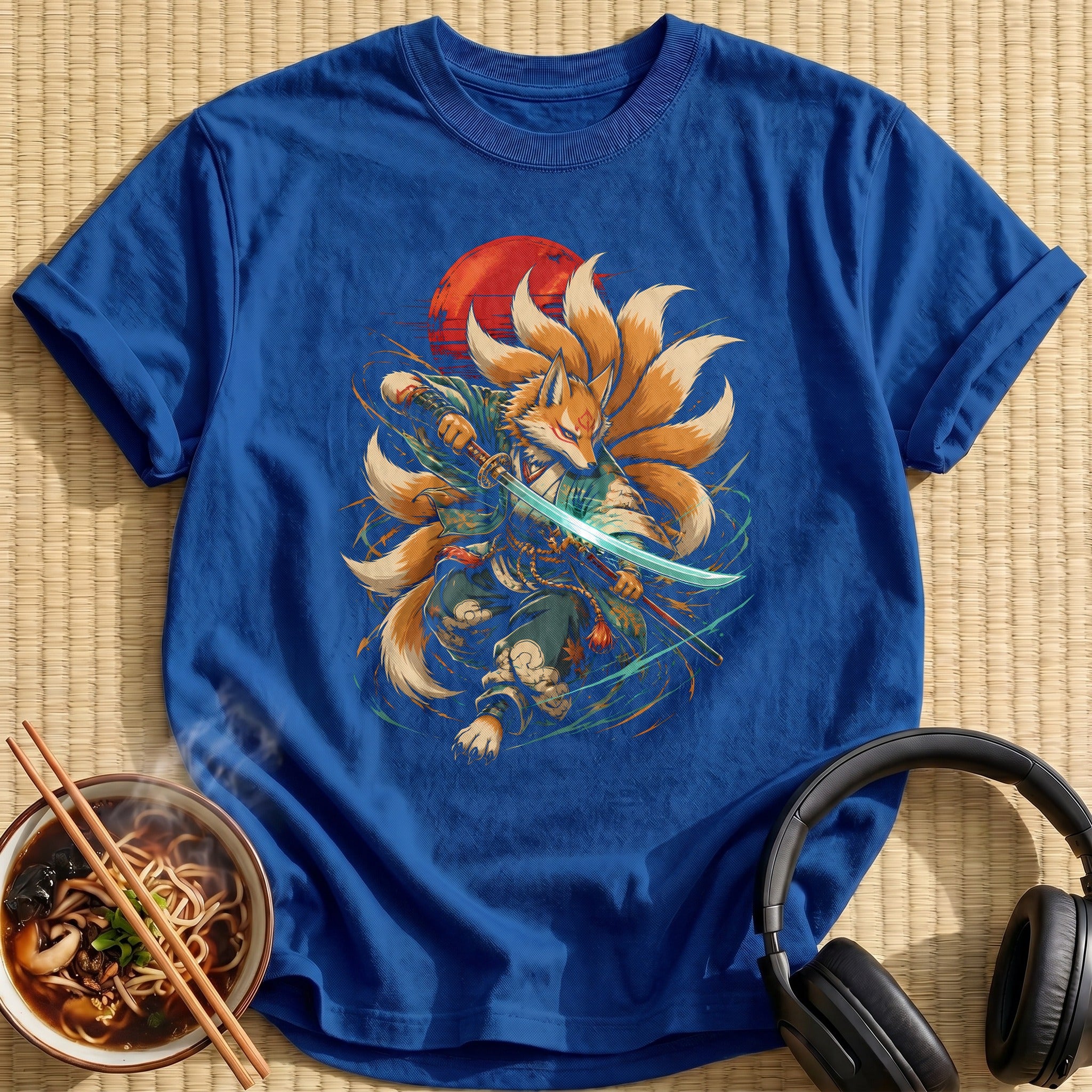 Kitsune Fox Samurai 70 - Royal