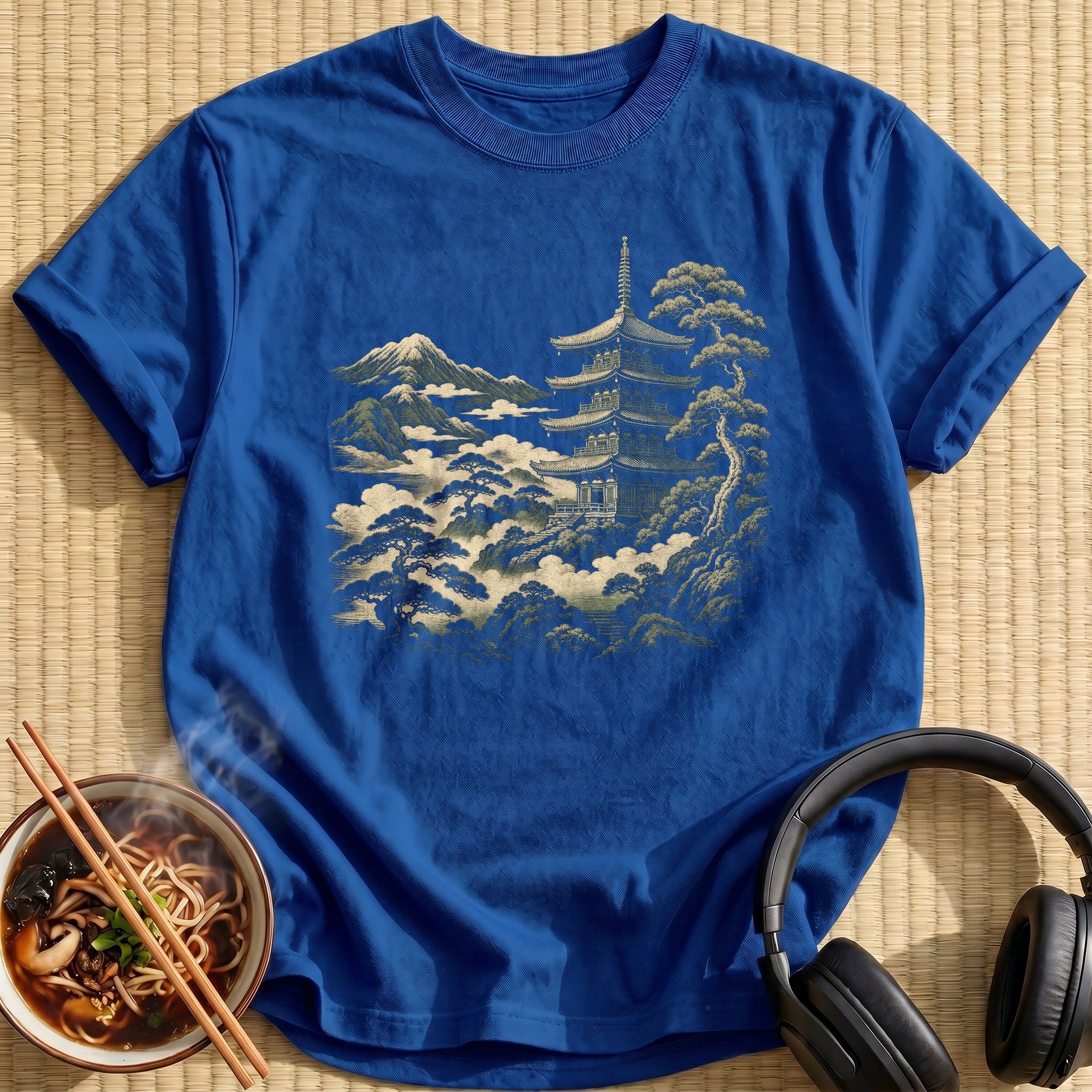 Misty Mountain Pagoda Pine Trees
