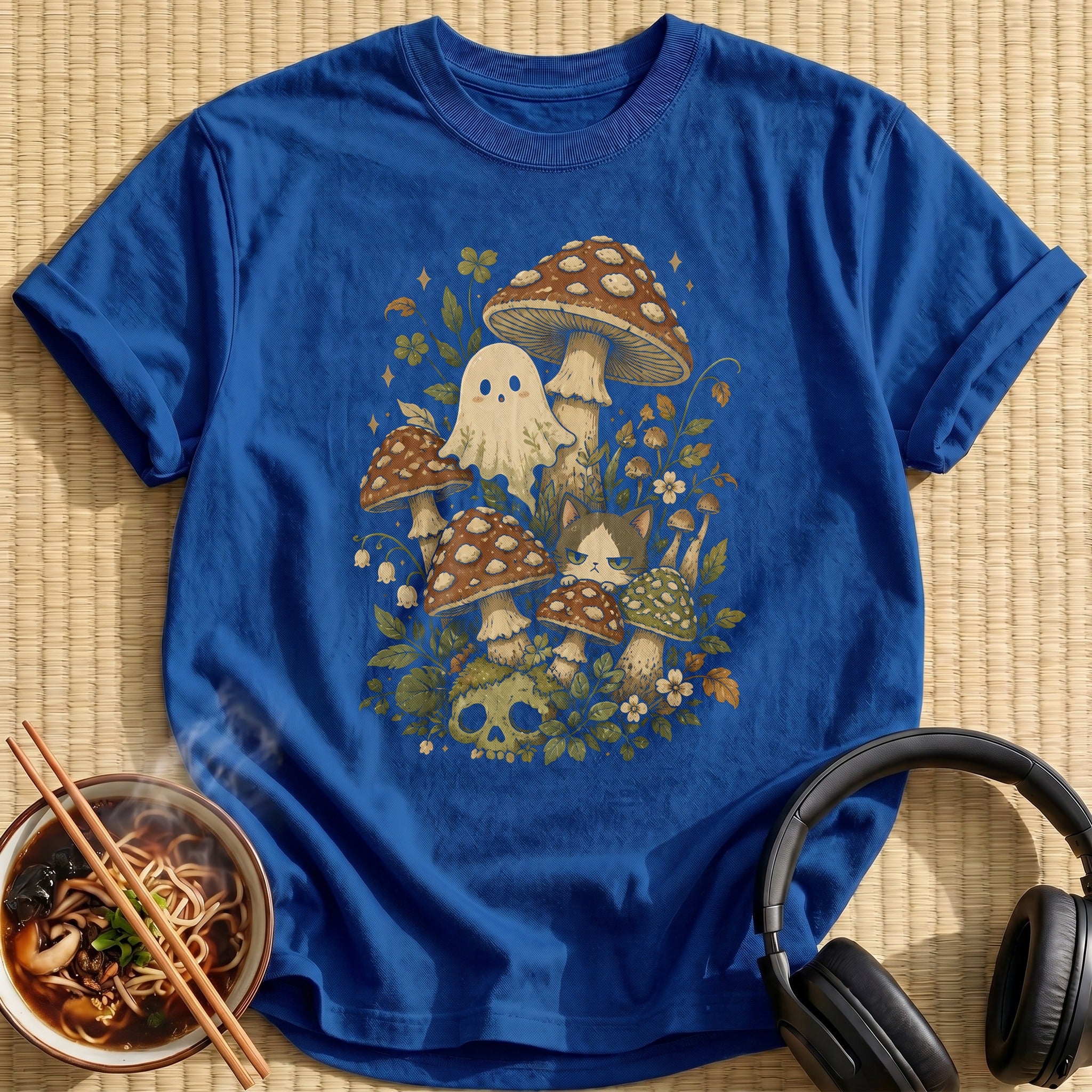 Mushroom Ghost Cat - Royal