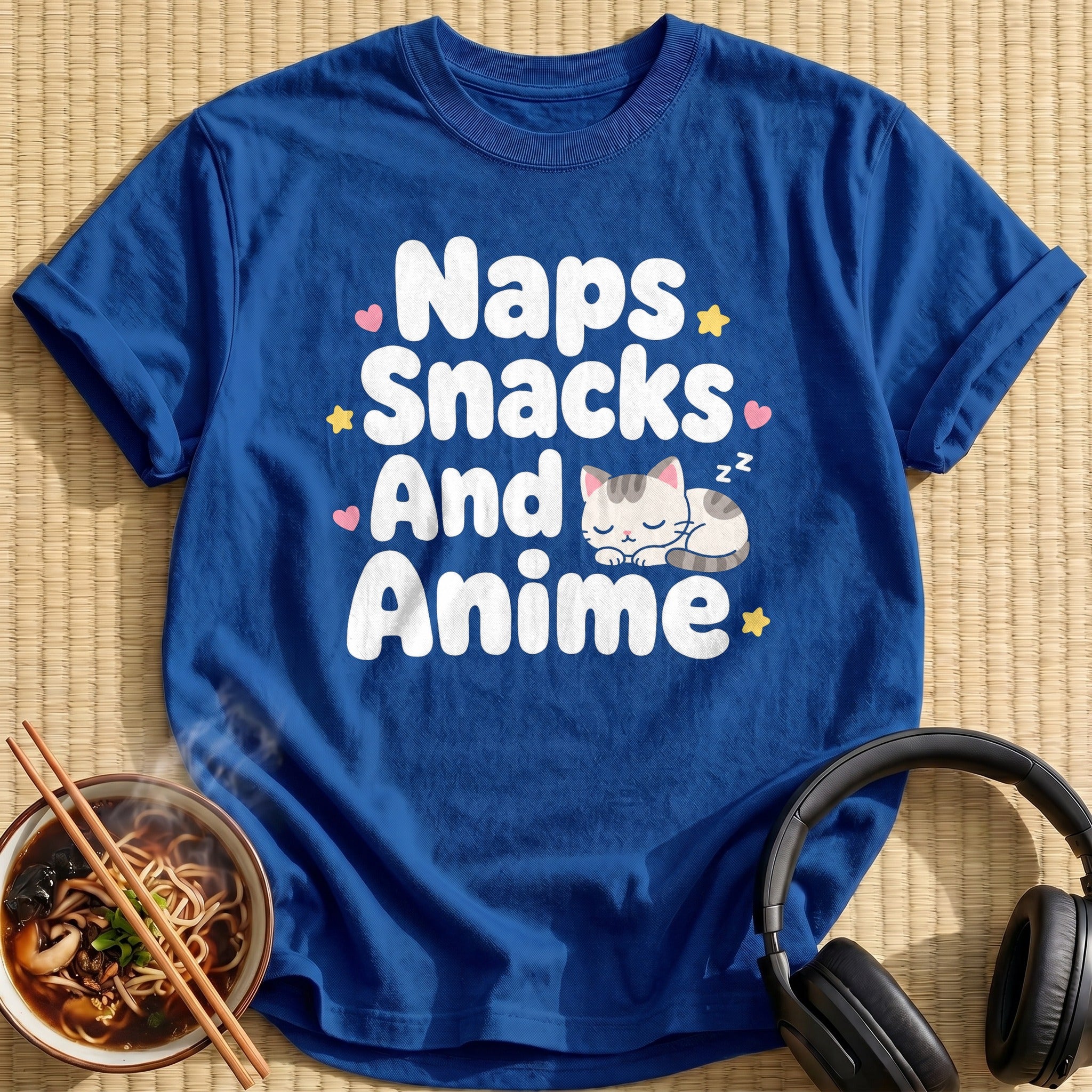 Naps Snacks And Anime