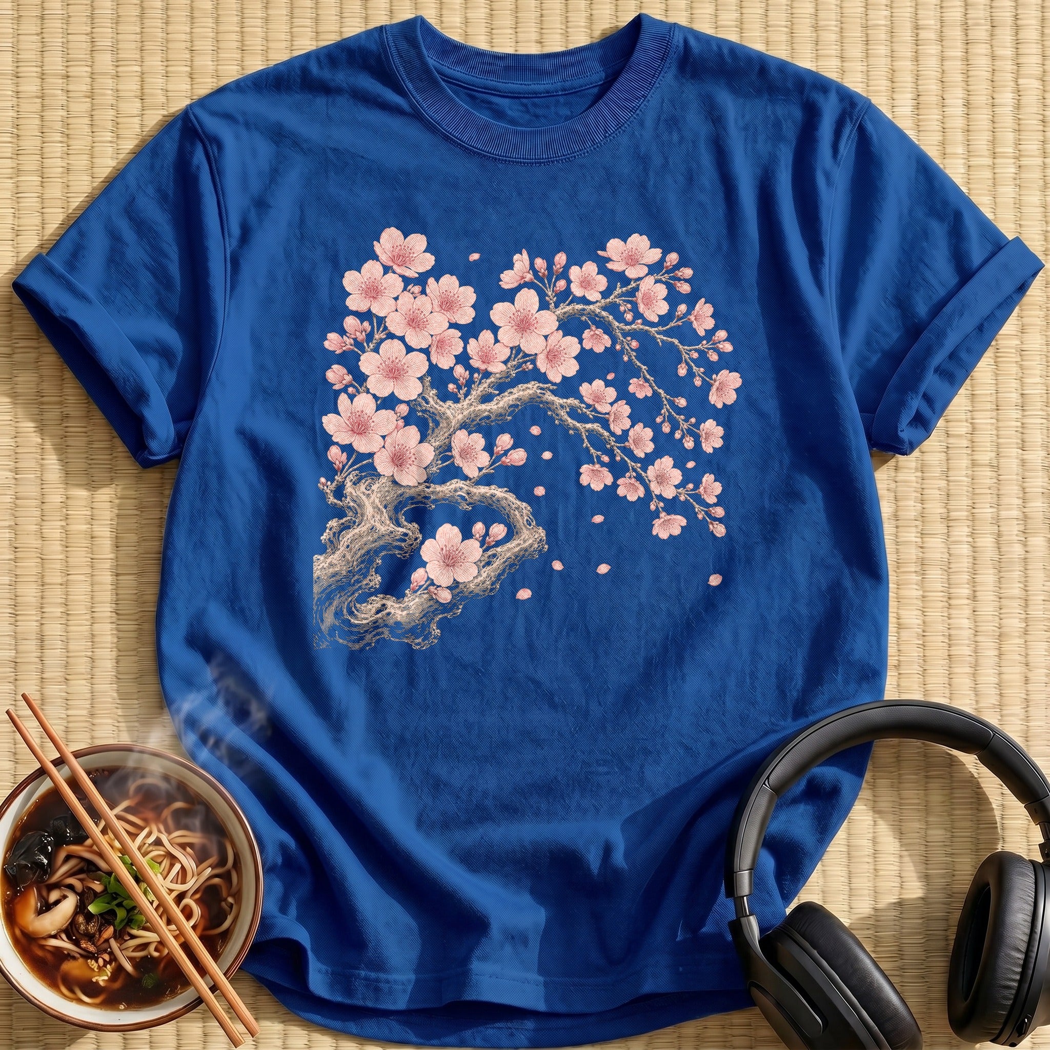 Pink Cherry Blossom Branch Tree