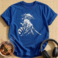 Raccoon Ronin Straw Hat Monochrome