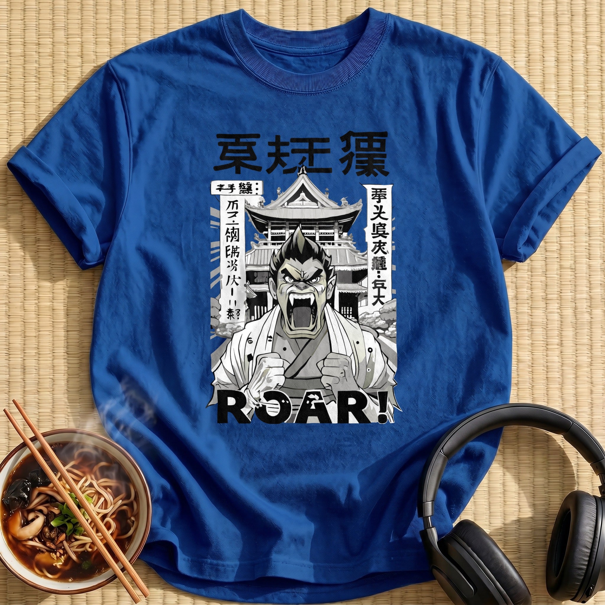 Roaring Samurai Warrior Temple Manga - Royal