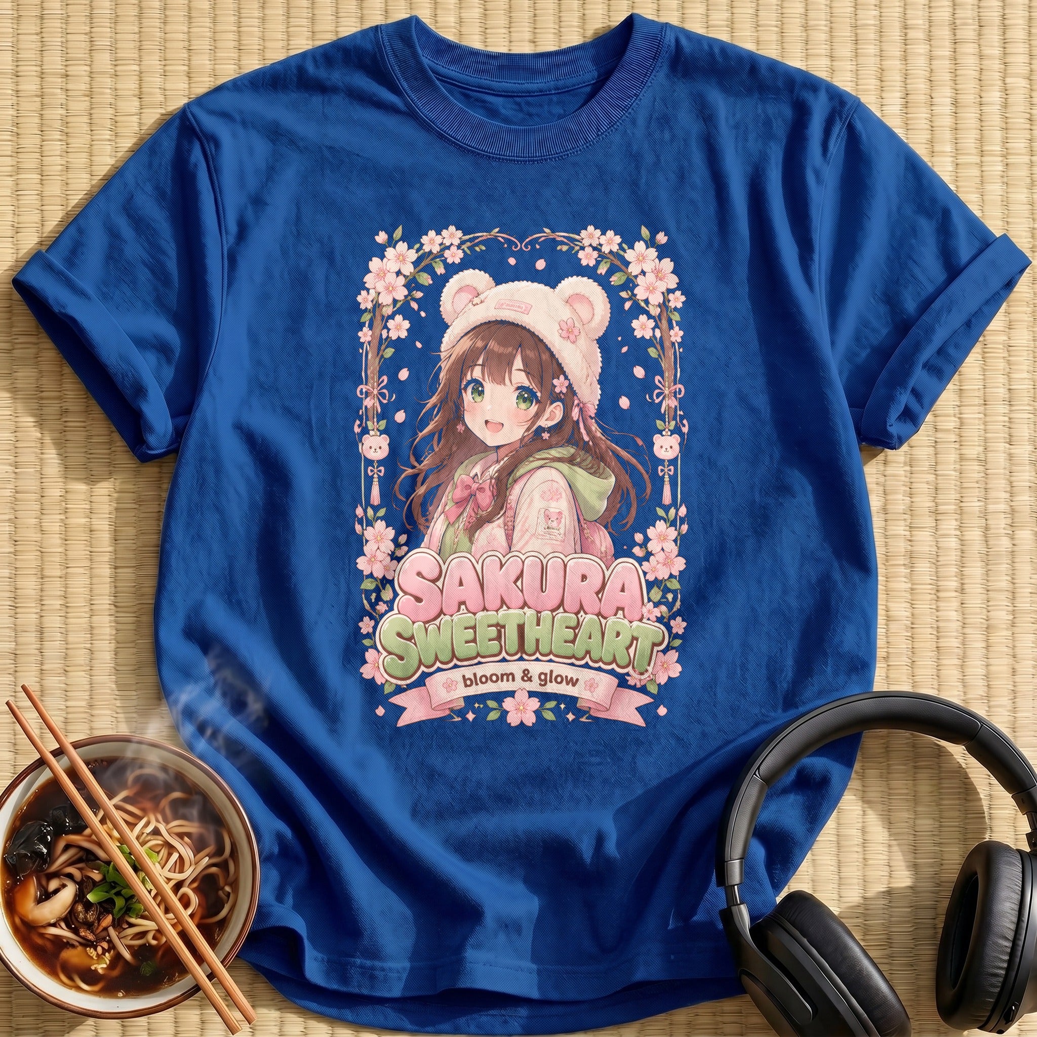 Sakura Sweetheart (soft pink & green)