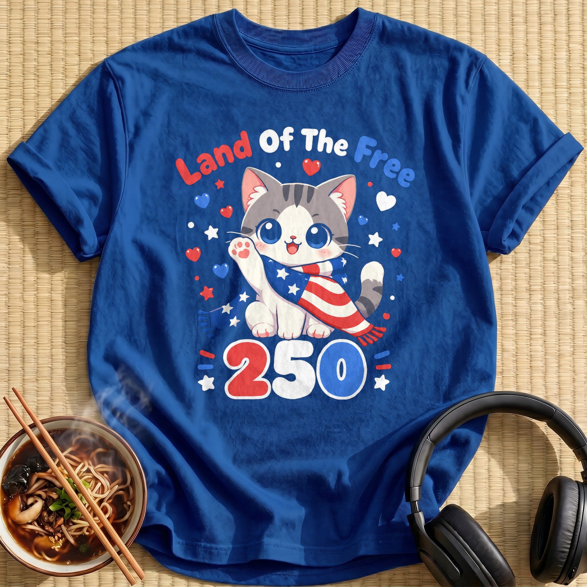 Stars And Stripes Kitty