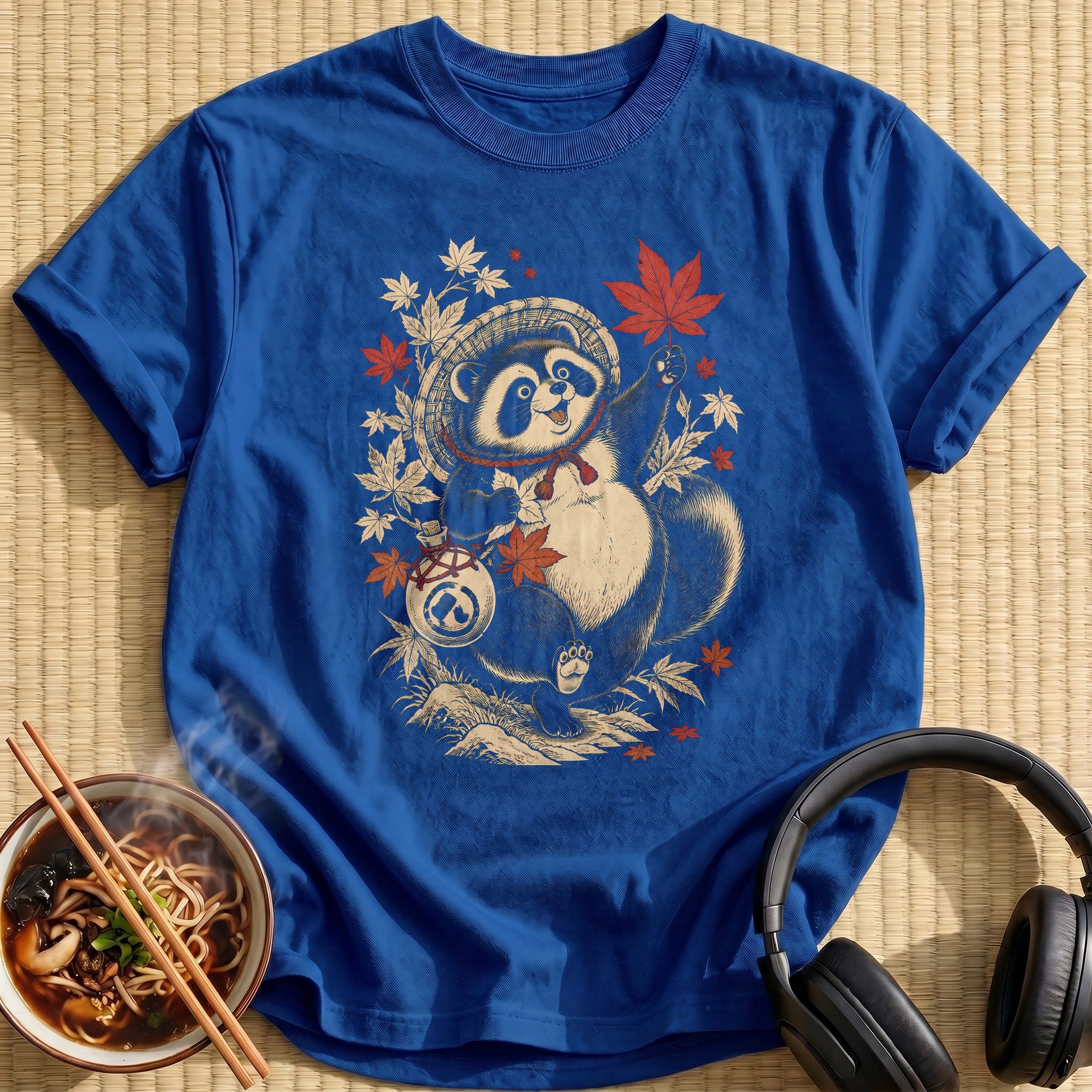 Ukiyoe Tanuki 20 - Royal