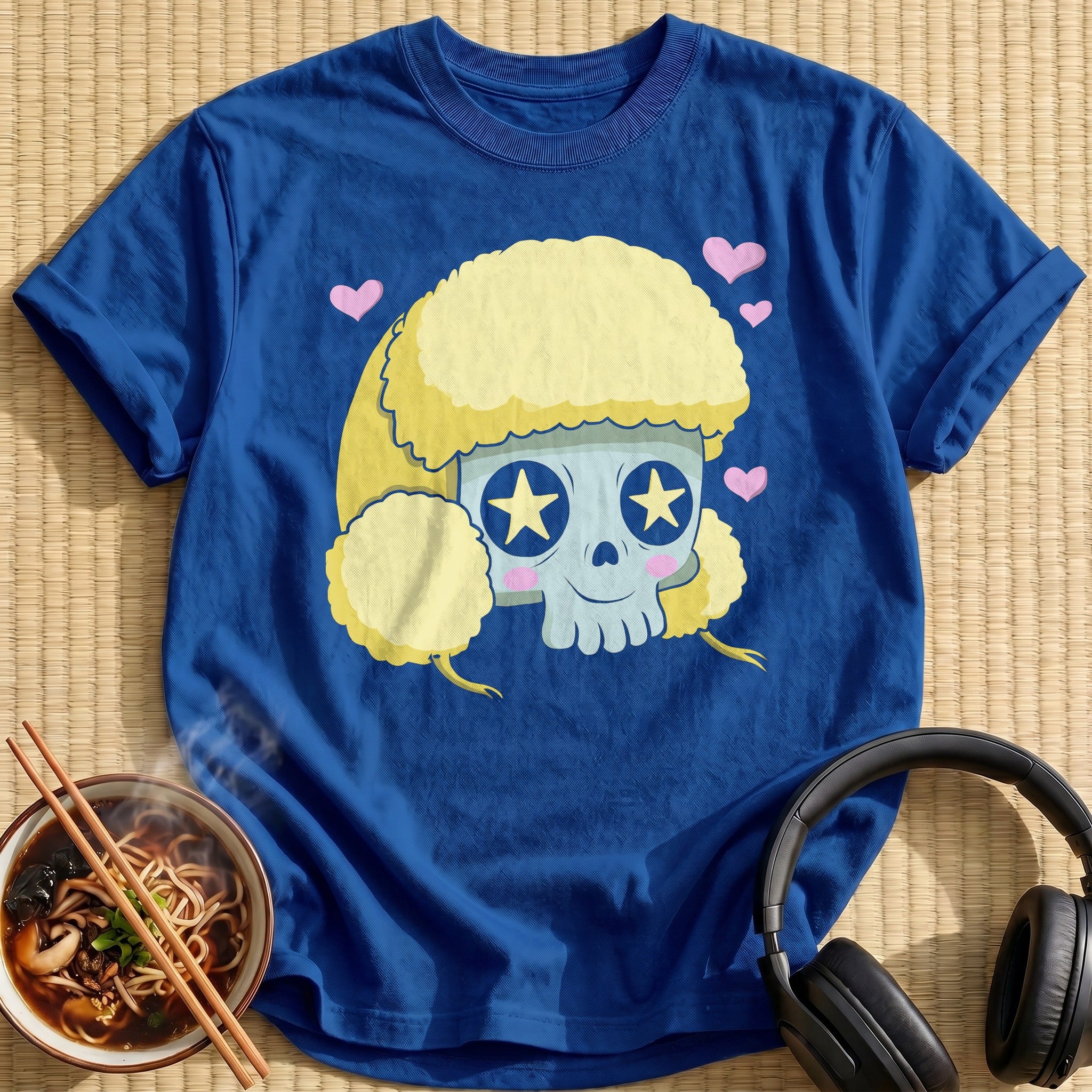 Yellow Fur Star Skull