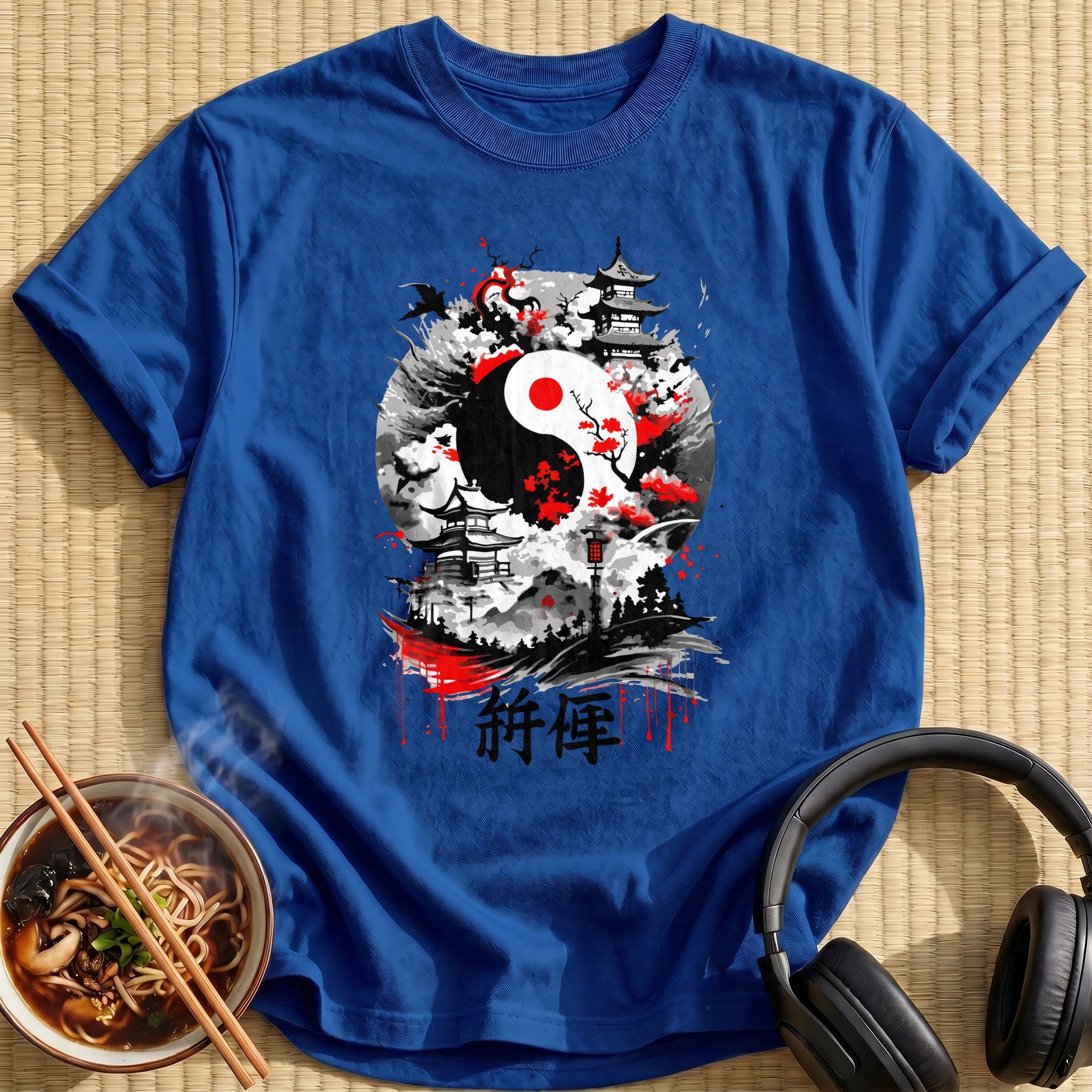 Yin Yang Pagoda Cherry Blossom - Royal