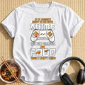 Anime Video Games Or Food - White
