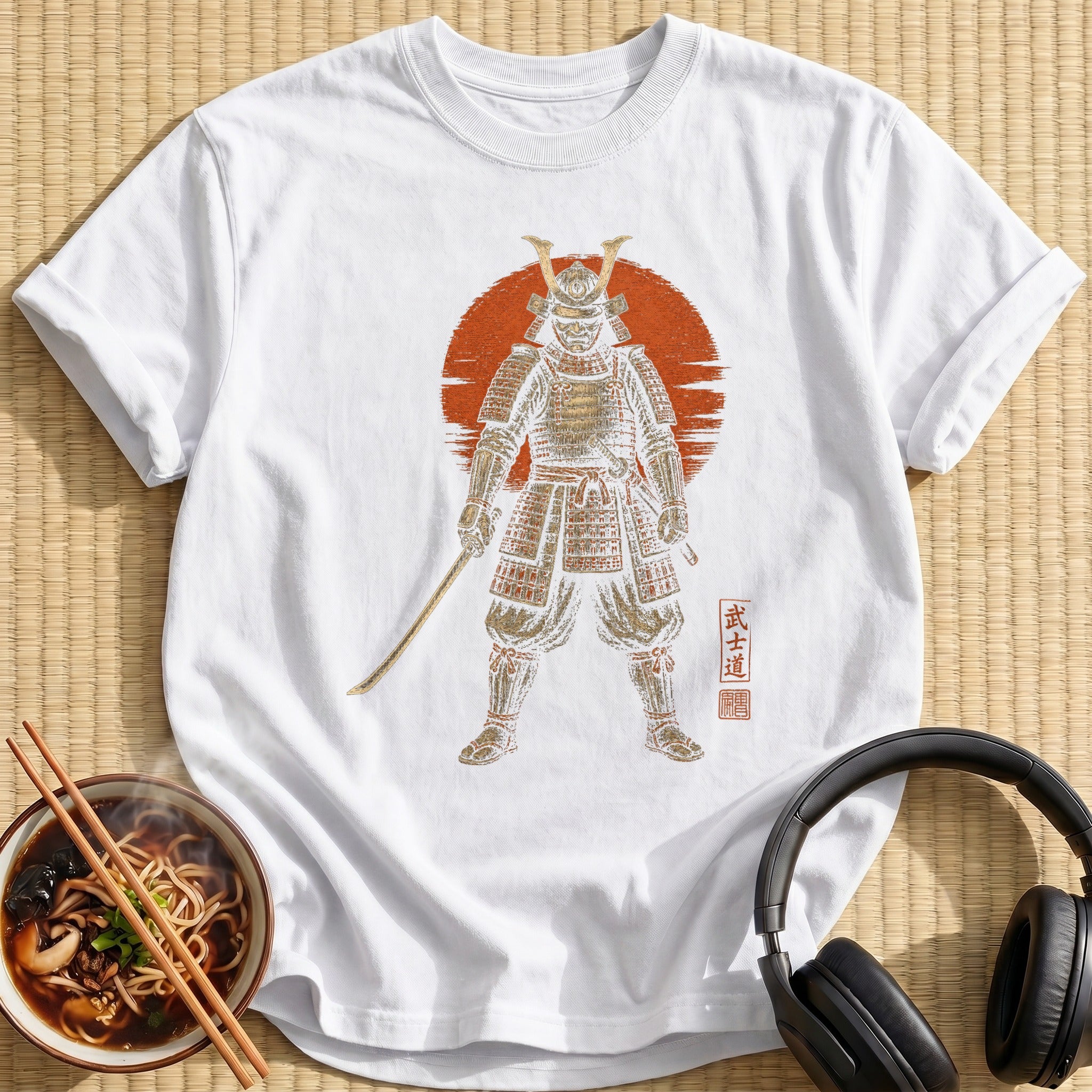 Armored Samurai Bushido Red Sun