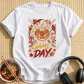 Game Day Pumpkin - White
