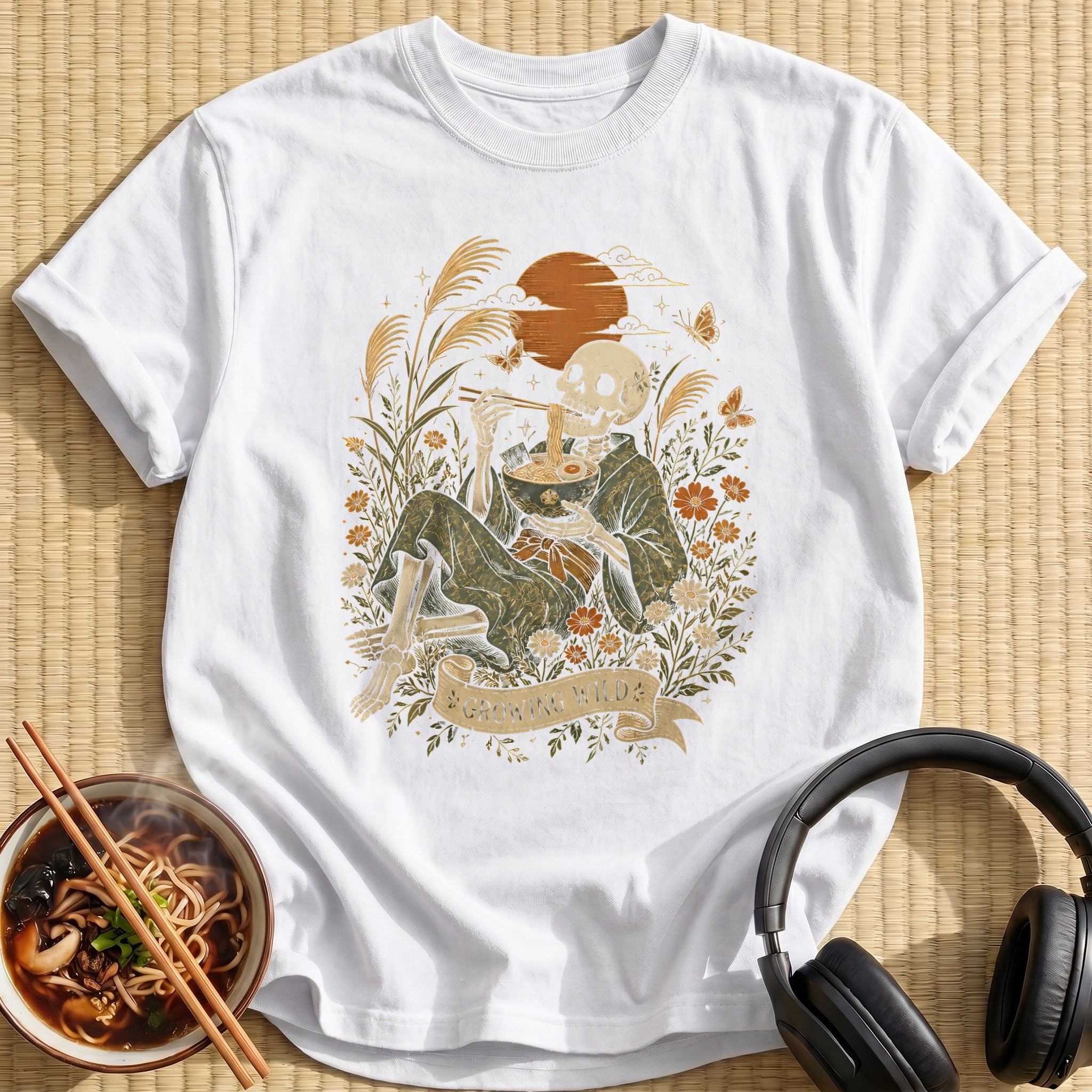 Growing Wild Skeleton - White