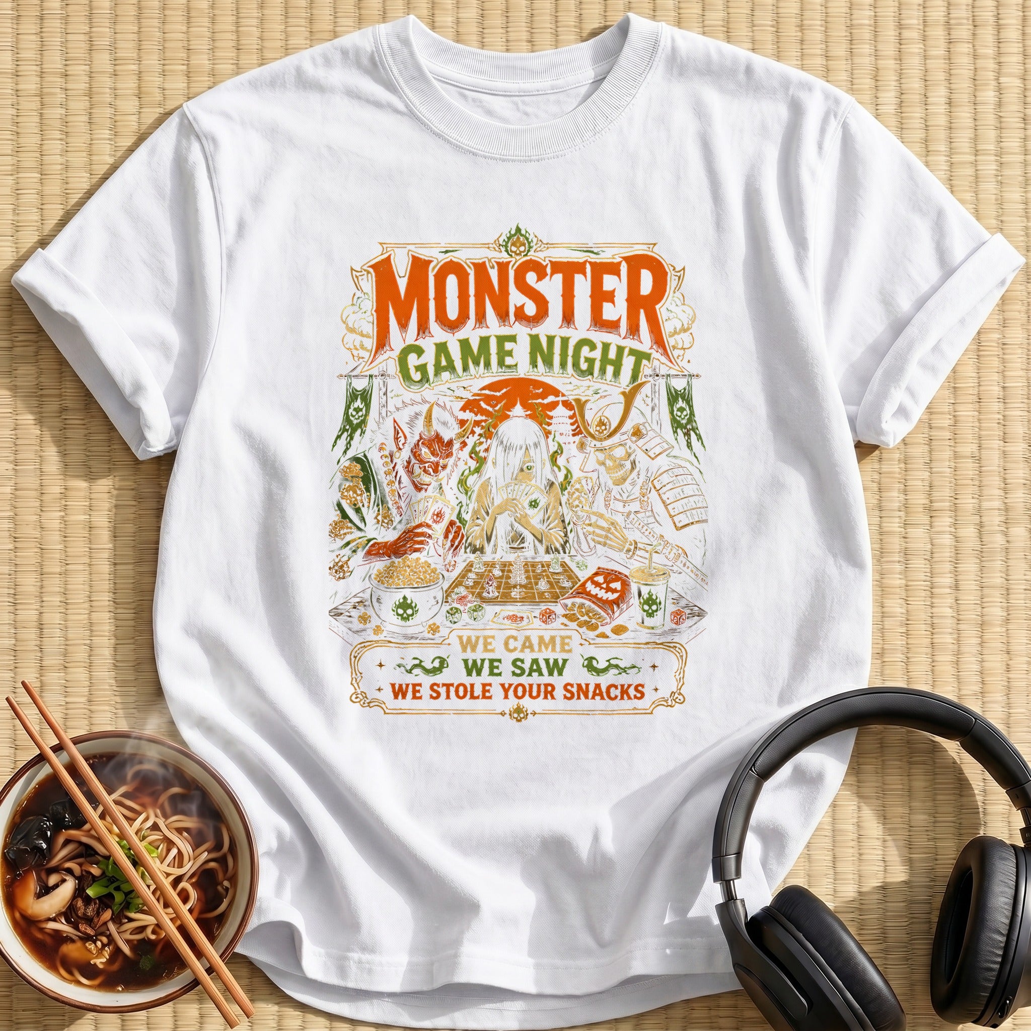 Monster Game Night - White